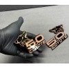 usa Standard COYOTE 5.0 Emblem Badges Bronze On BLACK EDITION
