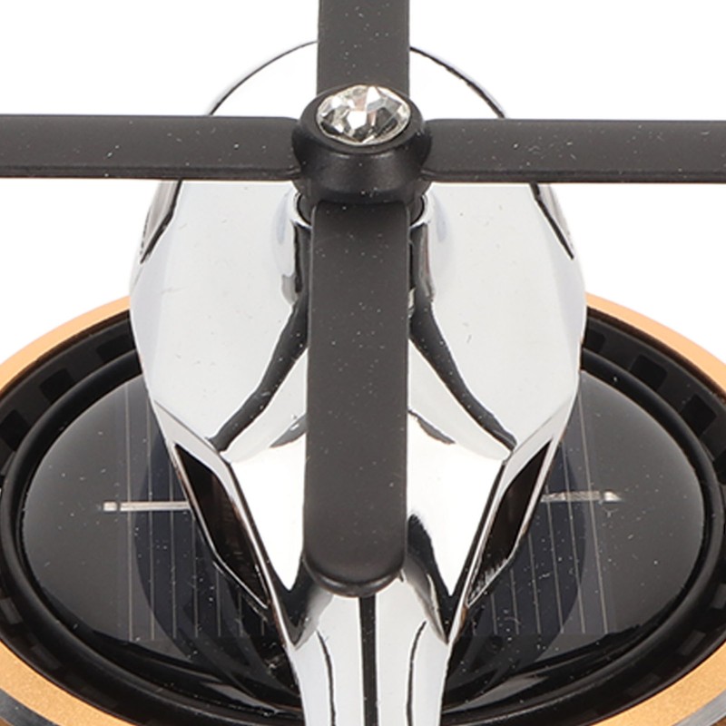 Car Air Fresheners with Solar Rotating Relieve Stress Purifie Odors