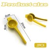 2 PCS Lemon Squeezers Manual Lemon Juicer Easy To Clean