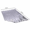 ALLVD Aluminum Sheet Aluminum Blanket, Large, Simple Emergency Blanket, Quiet,