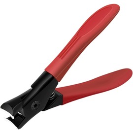 Nail Clipper for Toe Nails Heavy Duty Professional Quality Thick Toe Nail Clipper (Red - M2)