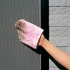 Azuma Screen Door Cleaning Mittens TK Screen Cloth, Pink, Easy