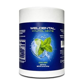Weldental Xylitol Mints in Plastic-free Packaging, 300 Count