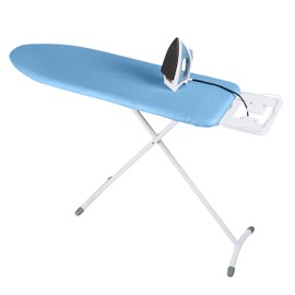 Simplify Scorch Resistant Silicone Coated Ironing Board Padded Cover with Elastic Edges and Velcro Strap 15" x 54", 1 Pack, Plum