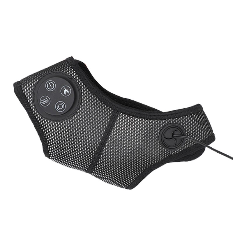 Electric Foot Ankle Massager Vibration Heating Foot Acupuncture Points Massage