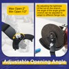 3PCS 5/8"-11 Angle Grinder Extension Shaft Connecting Rod with Adjustable