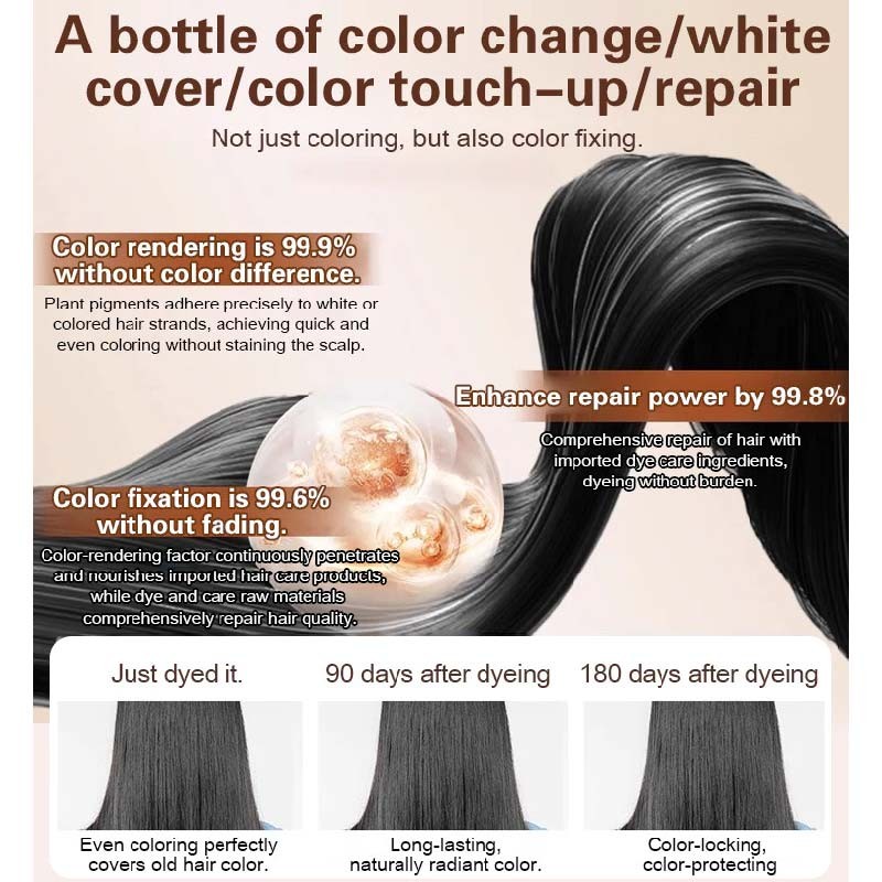 Bubble hair dye, shampoo, hair color, Pewarna, Warna, Rambut, semi-permanent