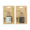 24-Pack Two-Tone 3-Dial Padlocks Single Item
