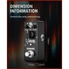 Donner Dark Mouse Distortion Pedal for Pedalboard Electric Guitar, 2