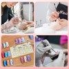 DADERXY 7Pcs Press on Nail Stand Set, Magnetic Nails Art