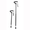 One Push Button Walking Cane - 27"- 40" Adjustable Height-