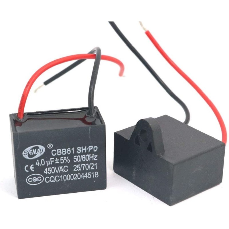 Fasizi CBB61 4uF 450V AC 50/60Hz Air Conditioning Fan Motor