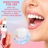 6PCS Fresh Breath Spray,Fruity Flavour Mouth Spray Freshener Spray Set,Peaches,Oranges,Watermelon,Grapes,Lychee,Mint