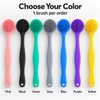 Silicone Back Scrubber for Shower – Long Handle Bath Body