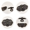 Padlock Latch Hasp Buckle Latch, Embossing Decorative Brass Hasp Clasp