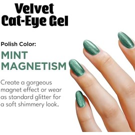 Red Carpet Manicure Esmalte Velvet GEL Magnético Mint Magnetism Green 9 ml