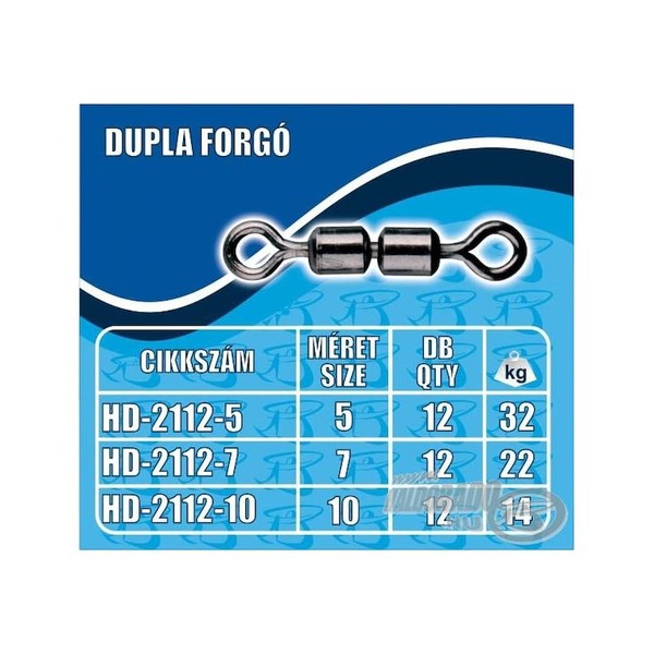 Haldorado Fishing Swivels Double Jointed Ball Bearing Solid Rings Rolling