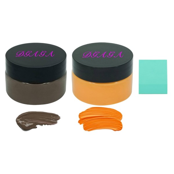 DGAGA 2 Jar of Chalk Paste,Halloween Chalk Paste Paint for