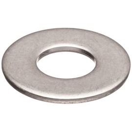 Small Parts 316 Stainless Steel Flat Washer, Plain Finish, 5/8" Hole Size, 11/16" ID, 1-1/2" OD, 0.075" Nominal Thickness (Pack of 10)