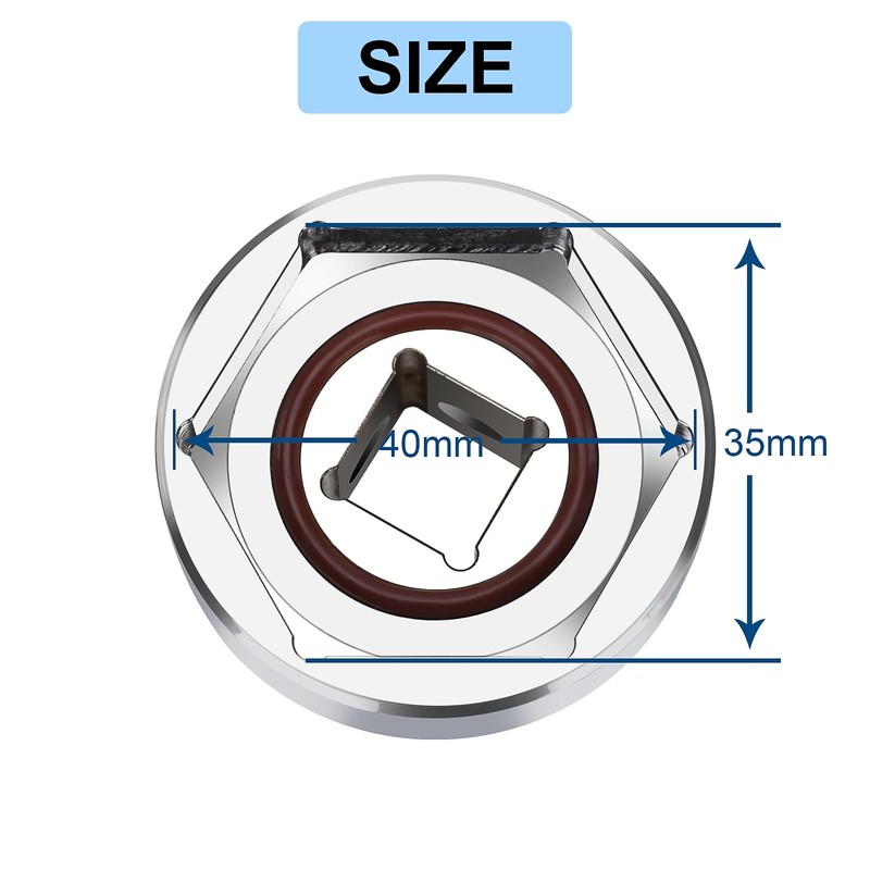 Fork Cap Nut Socket for Harley Big Twin and Sportster,