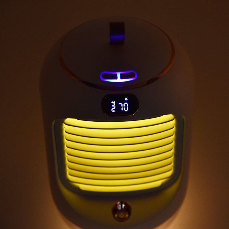 Mini Air Conditioner Humidifier Aromather 3 Gears 5 Blades USB