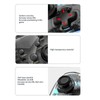 RGB Light Transparent Game Controller, Wired Game Controller for Switch,