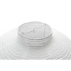 TopAAA 18” White Round Paper Lantern, Rice Paper Lamp Shade,