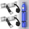 2 Pcs Gas Cylinder Wall-Mounted Bracket, Gas Cylinder Fixed Rack