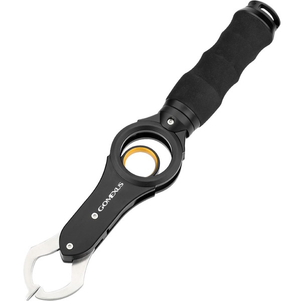 Gomexus Fish Grip, Aluminum Alloy, Measuring Function, Fish Grip, Rust