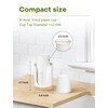 housewife cabinets Bathroom Cup Dispenser - Small Cup Holder for
