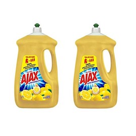 Ajax Super Degreaser Dish Liquid Lemon 52oz Pack (2)2