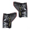 TRQ TRQ 2 Piece Driver & Passenger Side Tail Light