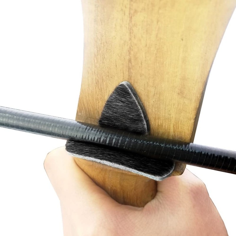 DONGKER 4Pcs Arrow Rest Pad, Recurve Archery Arrows Rest Sticker