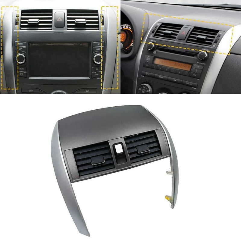 GXARTS Center Dash A/C Outlet Air Vent Panel And Strip