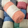 5 Skeins of Sensy Premium Cotton Striped Bakers Twine,%100 Recycled