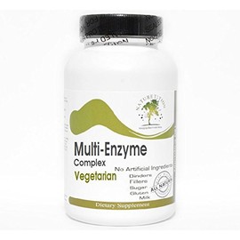 Naturetition Supplements Multi-Enzyme Complex Vegetarian ~ 100 Capsules - No Additives