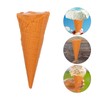VOSAREA Ice Cream Cone Toy Ice Cream Cone Decoration Plastic