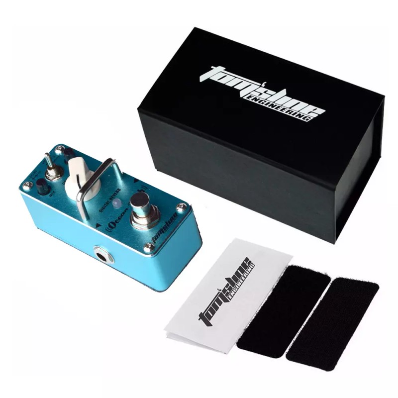 Tomsline Engineering AR-AOV-3 Digital Reverb Mini Guitar Pedal, "Ocean Verb"