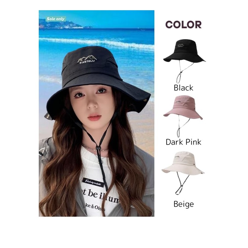 [$ole only] ソールオンリー サファリハット サイズ調整 通気性 メッシュ カウボーイハット 通気性が良い 多機能