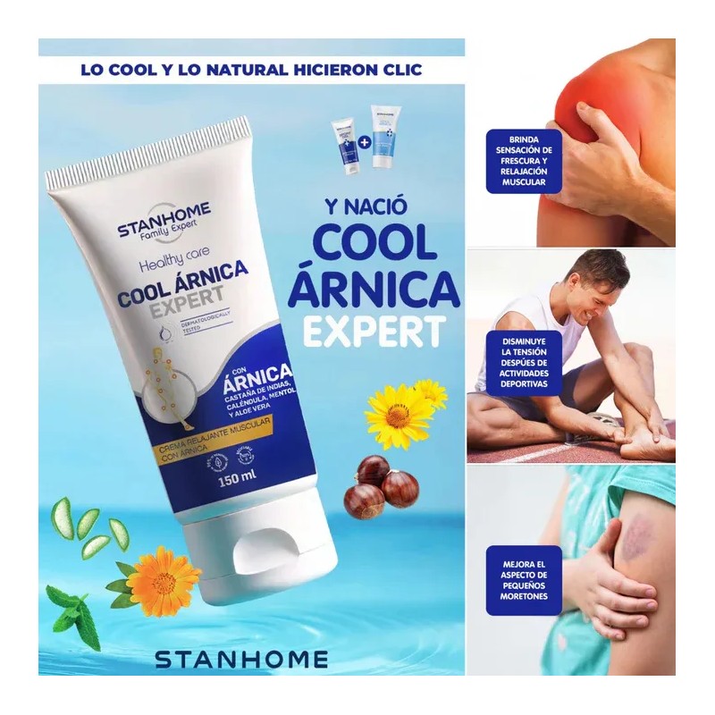 Cool Arnica Stanhome Moretones Golpes Desinflama Árnica