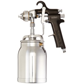 Astro Pneumatic Tool Tool AS7SP Spray Gun with Cup - Black Handle - 1.8mm Nozzle