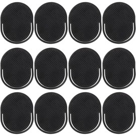 12pcs Hair Massage Brush Mens Comb Headband Portable Travel Toiletry Bag Comb for Men Massage Comb Man Round Comb Scalp (Black, One Size)