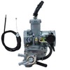 labwork Carburetor with Throttle Cable Replacement for Honda Trail CT90