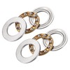 Kozelo 2pcs F12-21M Thrust Ball Bearings [12mm x 21mm x