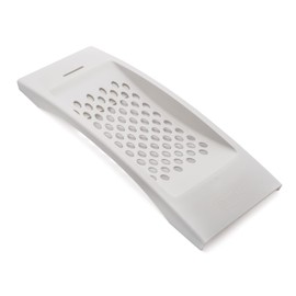 BranQ - Home essential Spaetzle Grater with Dough Scraper, BPA-Free Plastic, 1 Piece, Cream, 320 x 118 x 30 mm