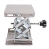 Stainless Steel Lab Jack Scissor Stand Platform 4x4in Expandable Height