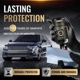Car Graphene Ceramic Coating Kit, Premier Paint Ceramic Sealer 10H Durable Crystal Coating for Car Paint Protection, UV Resistance, Hydrophobic Formula, Scratch Resistance - 50ml/1.7oz