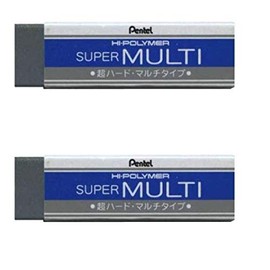 Pentel Super Multi Eraser ZEB20 Set of 2