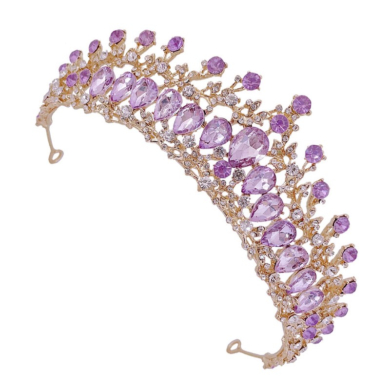 Wedding Crown, Exquisite Crown Hair Accessories for Women for Prom,