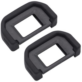 2pcs Audio Fan Eyecup for Canon Kiss X10 X7i X7 X6i X5 X4 X3 X2 9000D F X50 X70 X90 EF Compatible Third Party